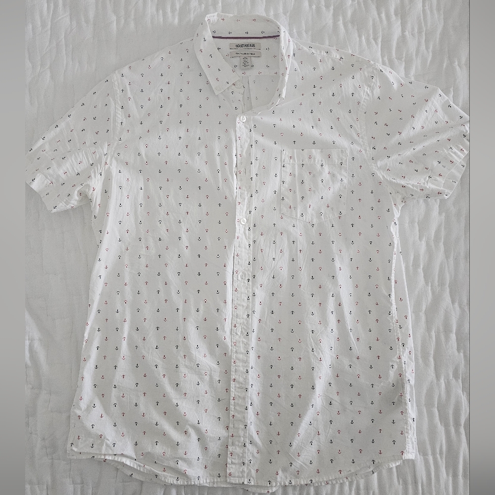 Goodthreads Slim Button Down Short Sleeved Shirt